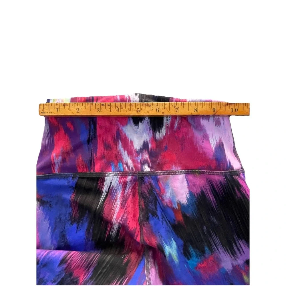Lululemon Wunder Train High-Rise Tight 28 Pink Multi Size‎ 4 EUC Everlux
